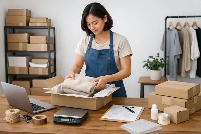 small business, e commerce, order packing, business owner, online store, packaging, shipping orders, home business, startup, entrepreneur, workspace, wooden desk, natural light, productivity, order fulfillment, retail, small business owner, logistics, packaging process, handmade business, training material. Manual, buyer-built, hosted or managed marketplace operations, compared by failure mode
